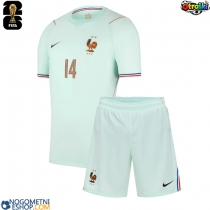 Otroški Nogometni dresi Francija Adrien Rabiot #14 Gostujoči SP 2026 Kratek Rokav (+ Kratke hlače)